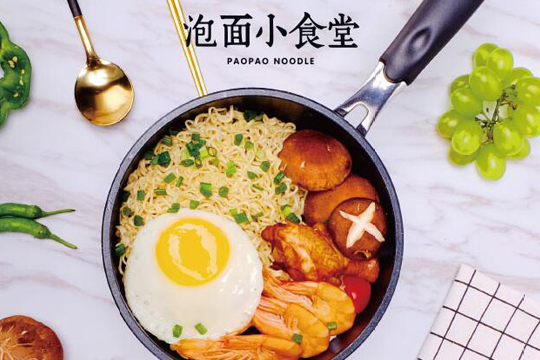 加盟網(wǎng)紅“泡面小食堂”卻沒有商標(biāo)？